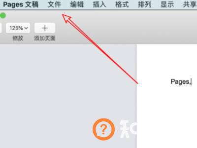 pages格式怎么转换为word