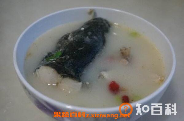 黑鱼汤的功效与作用