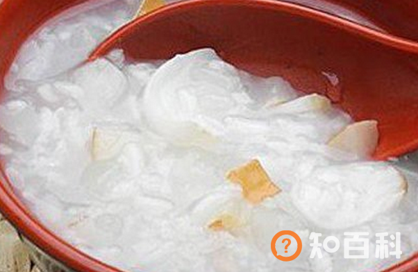 雪梨糯米粥的材料和做法功效