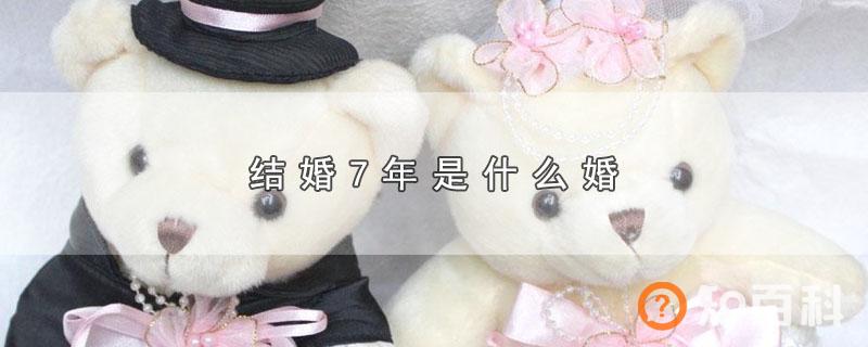 结婚7年是什么婚