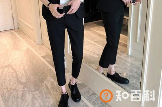 结婚西装可以穿九分裤吗