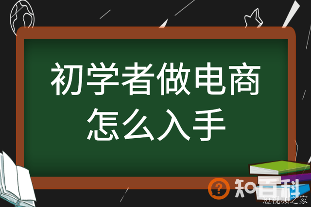 初学者做电商怎么入手