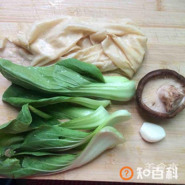 香菇青菜豆腐皮汤做法大全