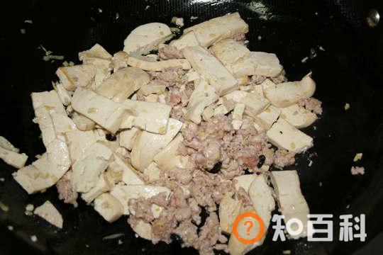 白豆腐焖肉末做法大全