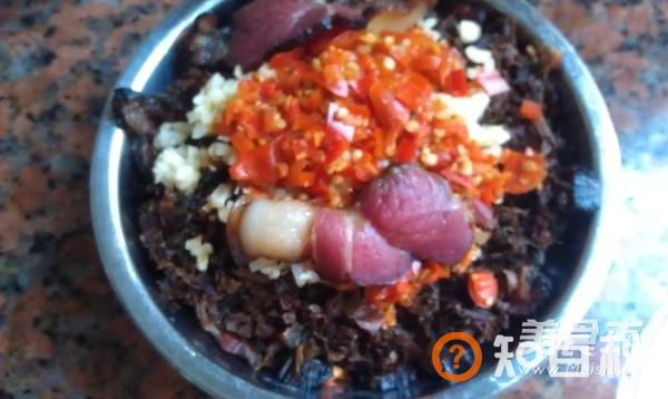 盐菜蒸腊肉做法大全