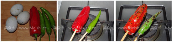 烧辣椒拌皮蛋做法大全