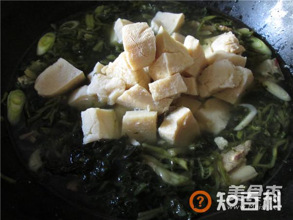雪里蕻炖冻豆腐做法大全