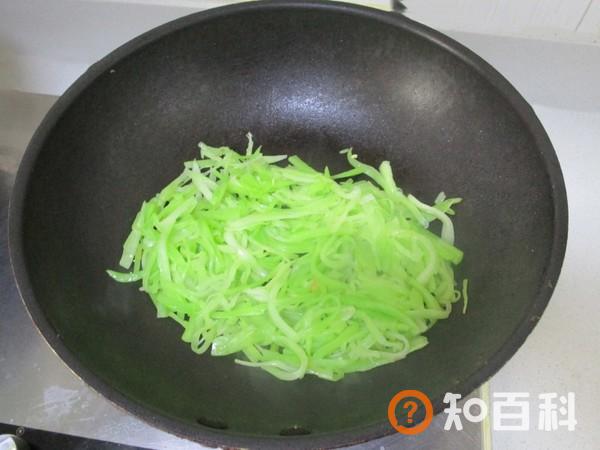 莴笋丝炒鸡蛋做法大全