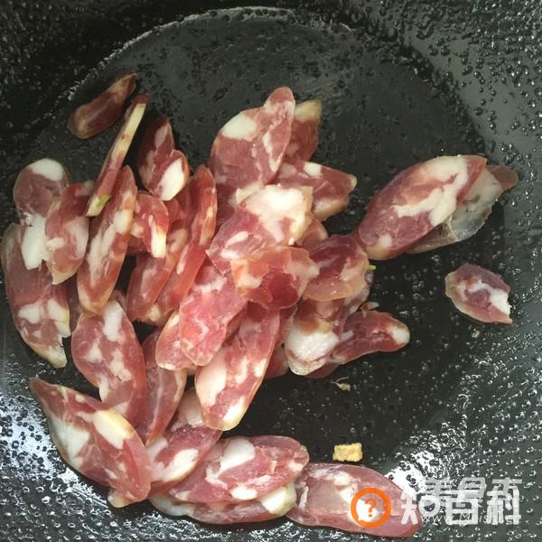 腊肠炒西芹做法大全