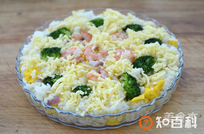 西兰花鲜虾焗饭做法大全