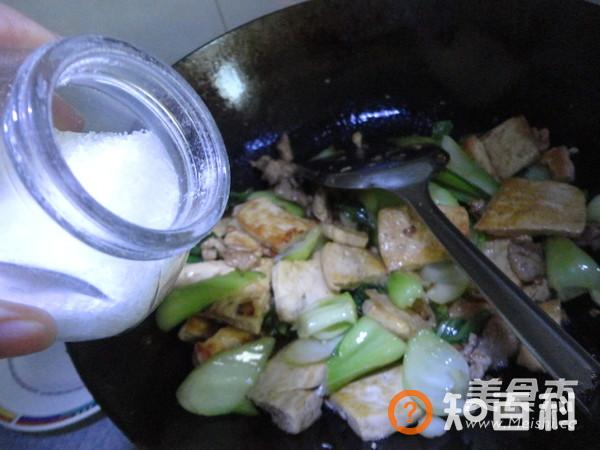 豆腐炒菜心做法大全
