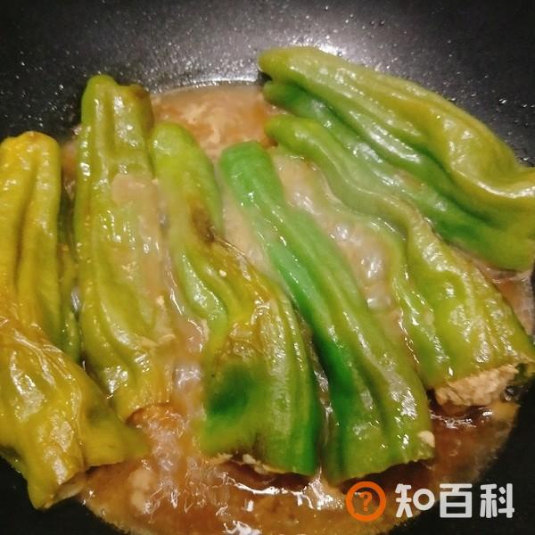 有荤有素手残也会做的下饭菜--青椒塞肉做法大全