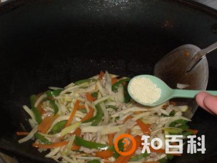 茭白辣椒炒肉丝做法大全