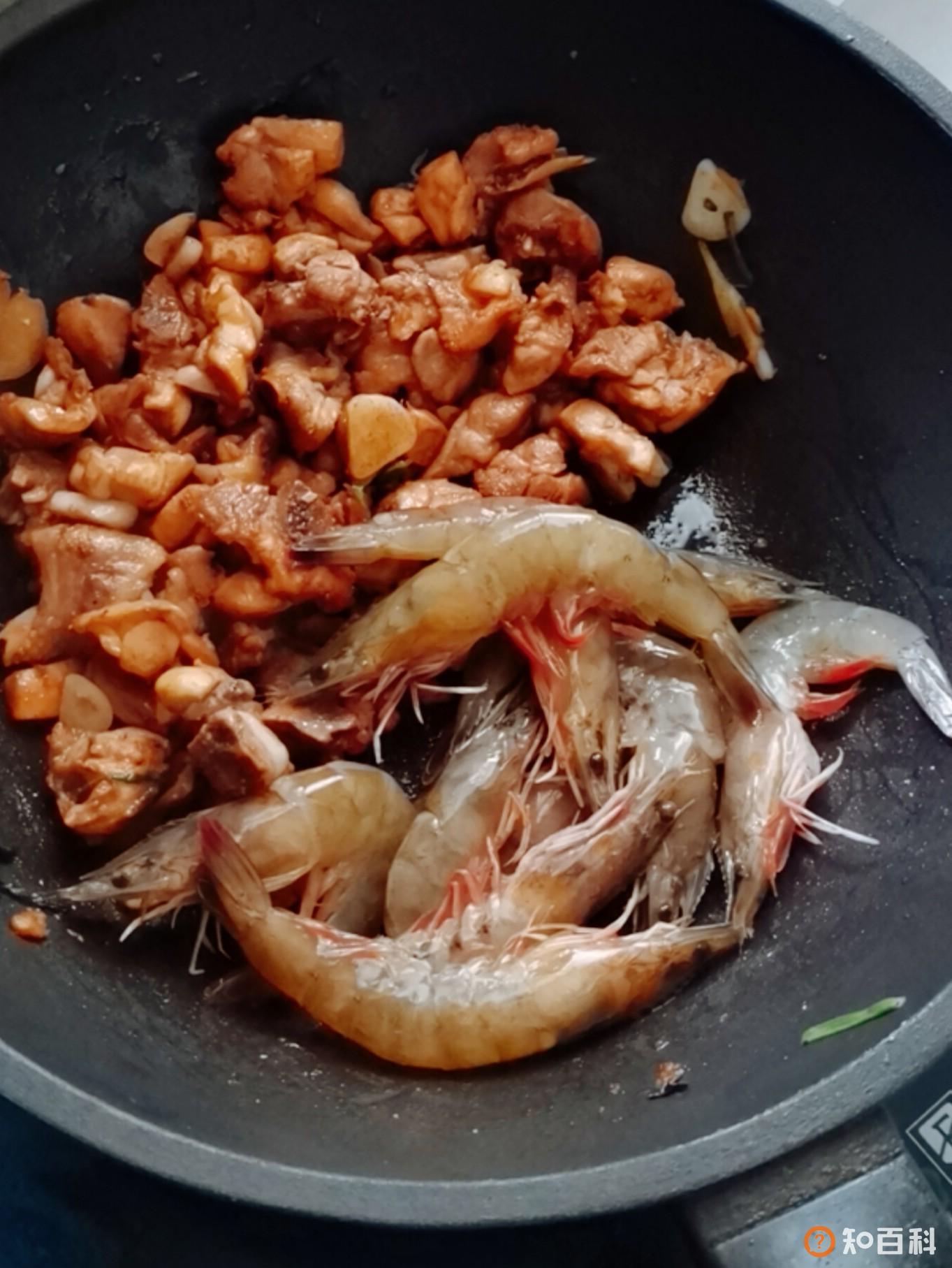 鲜虾蛤蜊炒鸡做法大全