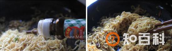 三鲜拌炒方便面做法大全