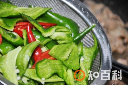 双椒肉片做法大全