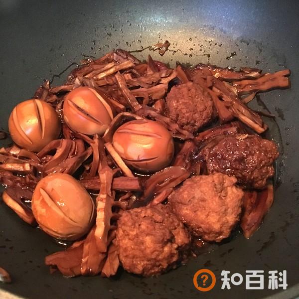 酱剥子肉圆笋干做法大全