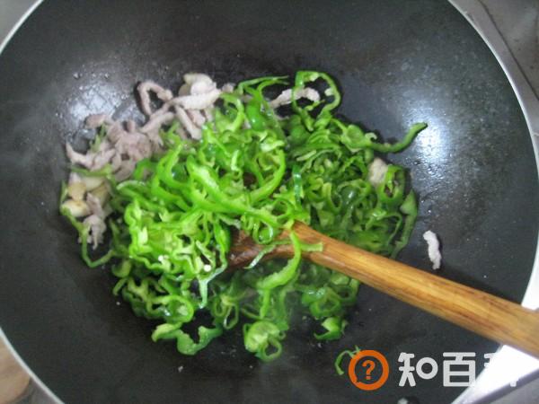 青椒肉丝炒面筋做法大全