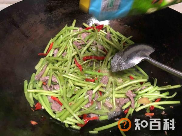 芦蒿炒肉丝做法大全