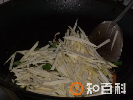 茭白辣椒炒肉丝做法大全