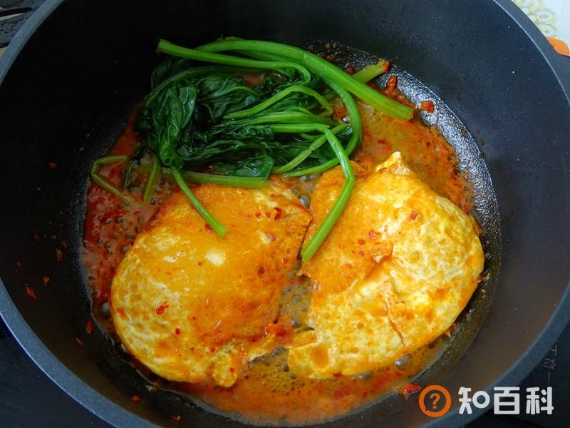 菠菜煎蛋做法大全