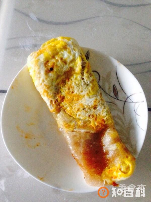 泡菜风味鸡蛋手抓饼做法大全