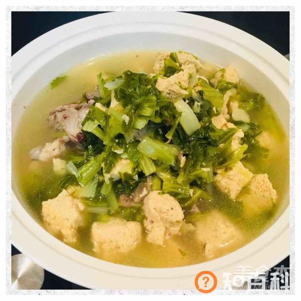 大棒骨炖白菜冻豆腐做法大全