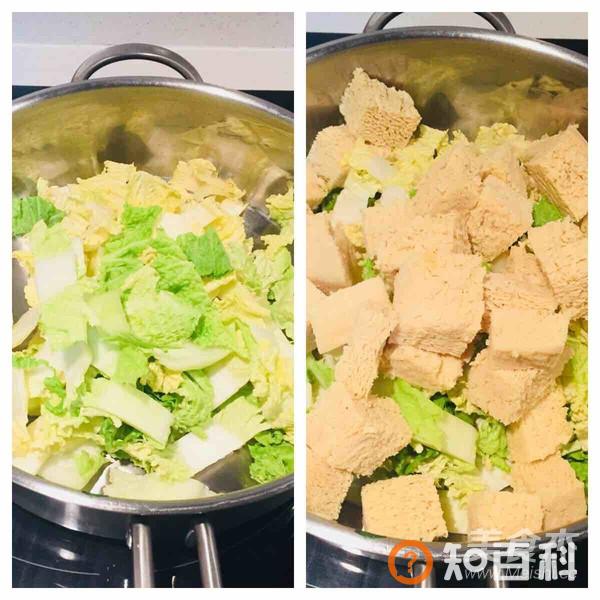 大棒骨炖白菜冻豆腐做法大全