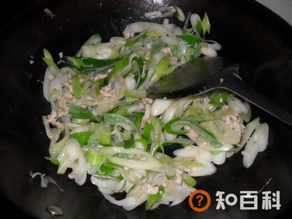 大葱炒肉丝做法大全