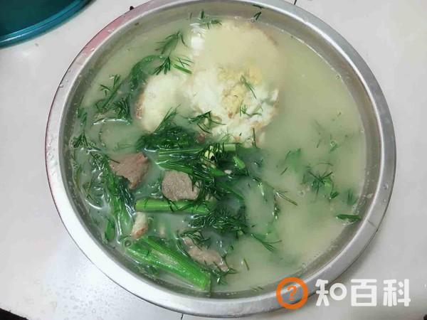 茴香菜瘦肉鸡蛋汤做法大全