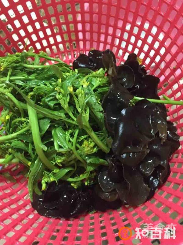 菜心木耳鸡蛋汤做法大全