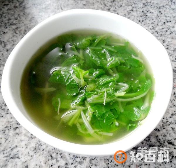 清汤小白菜做法大全