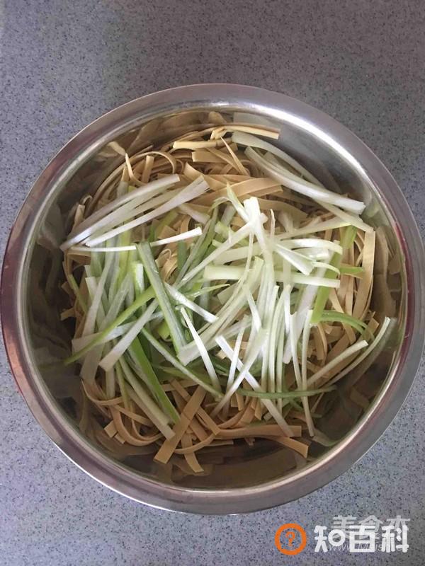 凉拌干豆腐做法大全