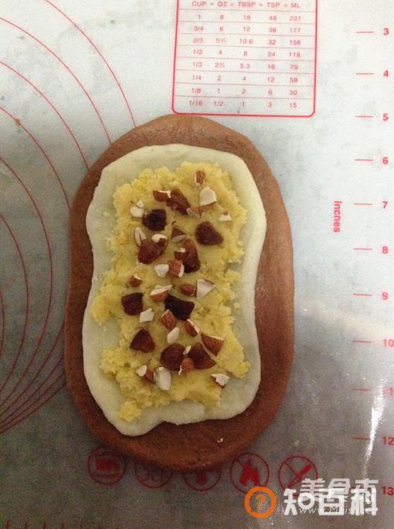 可可麻薯夹心面包做法大全