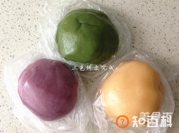 好看美味的三色冰皮做法大全