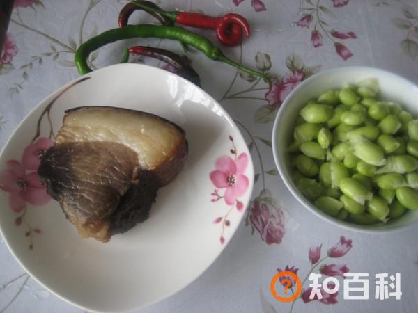 腊肉丁炒毛豆做法大全