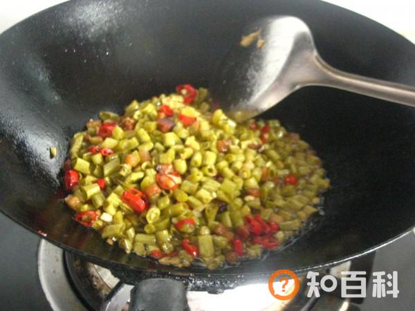 酸豆角炒腊肉做法大全