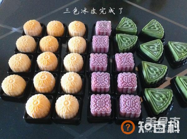 好看美味的三色冰皮做法大全