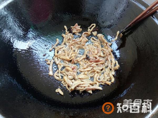 香芹榨菜里脊肉炒米粉做法大全