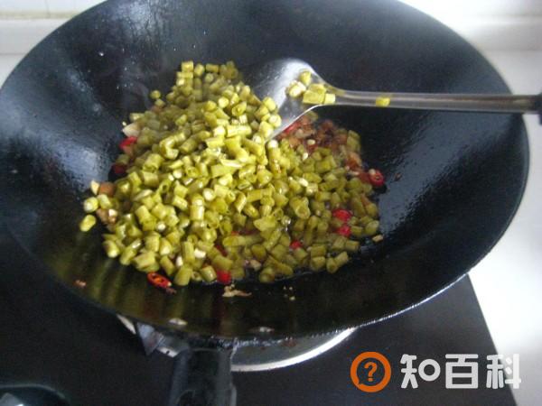 酸豆角炒腊肉做法大全