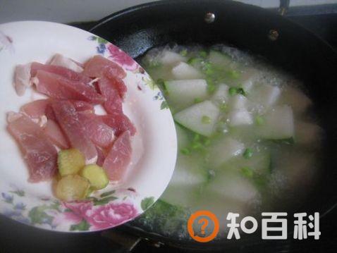 冬瓜毛豆咸肉汤做法大全