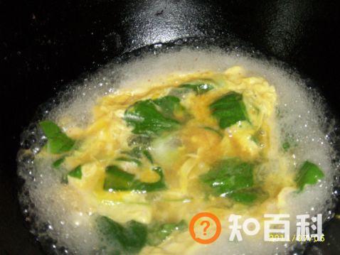 油菜鸡蛋疙瘩汤做法大全