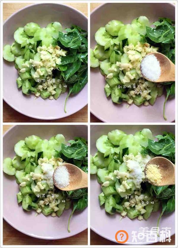 荆芥拌黄瓜做法大全