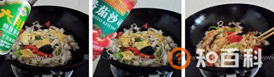 肉炒刀削面做法大全
