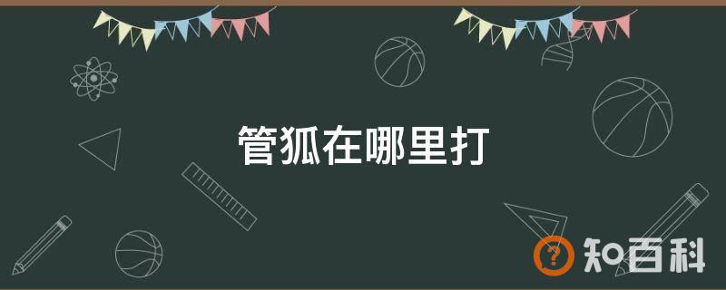 管狐在哪里打