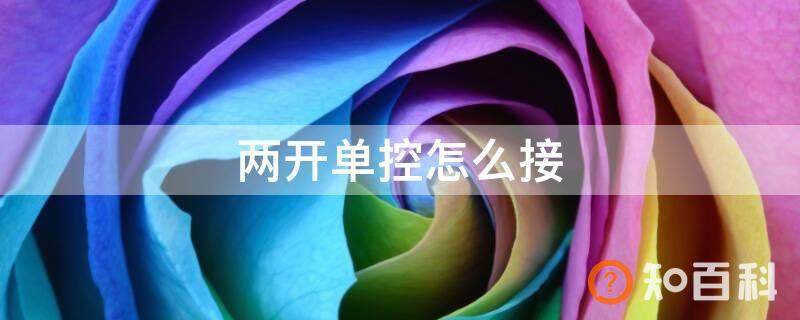 两开单控怎么接