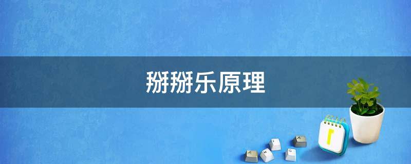 掰掰乐原理